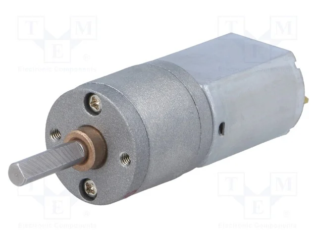 Motor: DC, com transmiss&atilde;o, 6VDC, 2,9A, Eixo: inc.