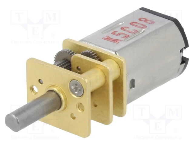 Motor: DC, com transmiss&atilde;o, HP, 6VDC, 1,6A, Eixo:.
