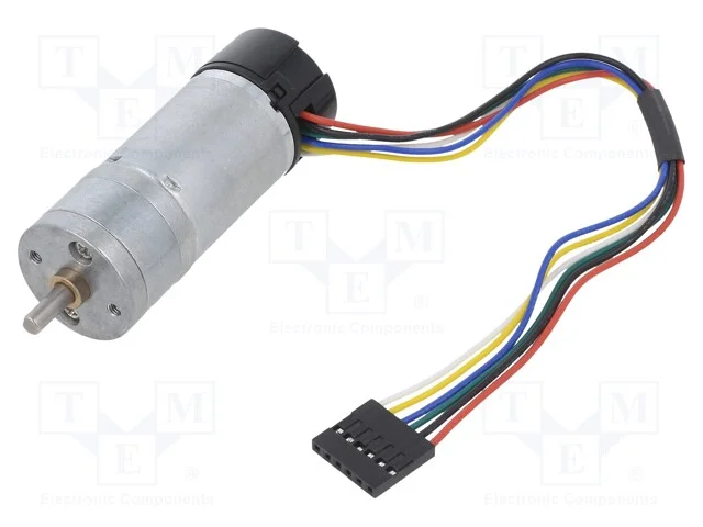Motor: DC, com encoder,com transmiss&atilde;o, HP, 6VDC,.