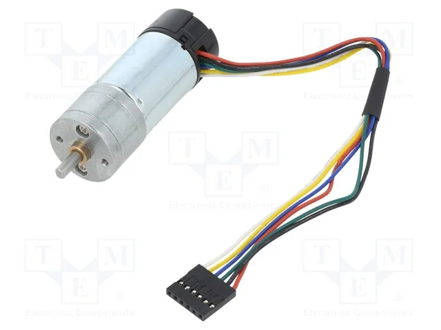 Motor: DC, com encoder,com transmiss&atilde;o, LP, 6VDC,.