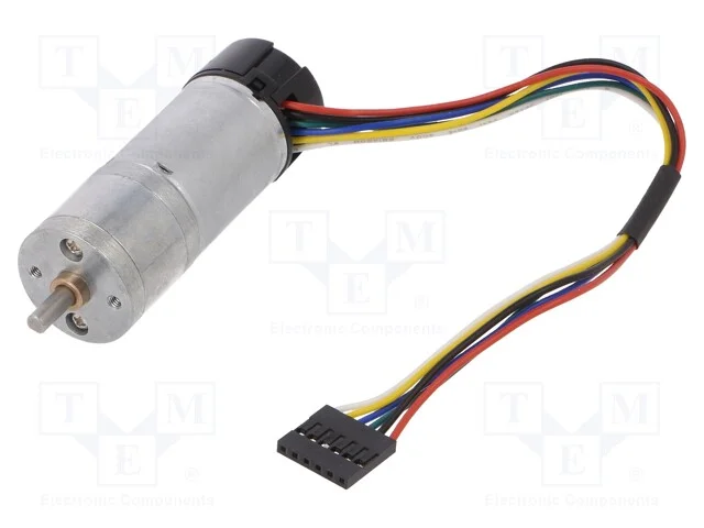 Motor: DC, com encoder,com transmiss&atilde;o, HP, 12VDC.