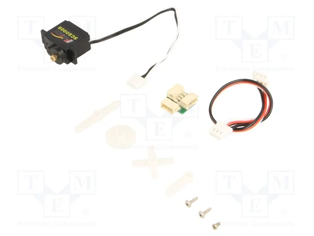 Motor: servomecanismo, 4,8&divide;7,4VDC, micro, 23,2x12.