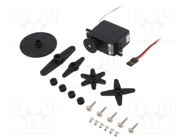Motor: servomecanismo, 4,8&divide;6VDC, standard, anal&oacute;g.