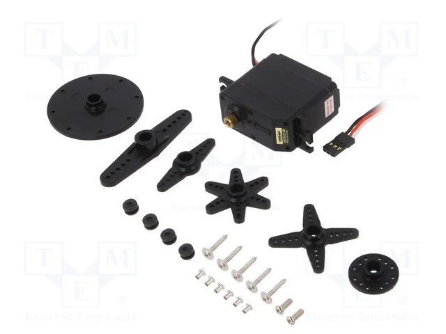 Motor: servomecanismo, 4,8&divide;6VDC, standard, digita.