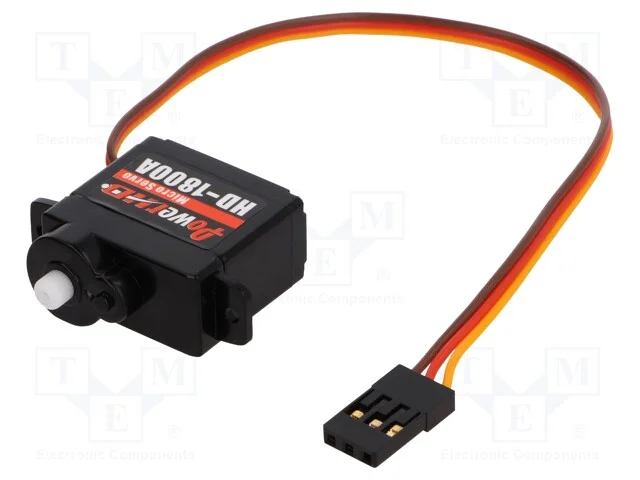 Motor: servomecanismo, 4,8&divide;6VDC, micro, anal&oacute;gico.
