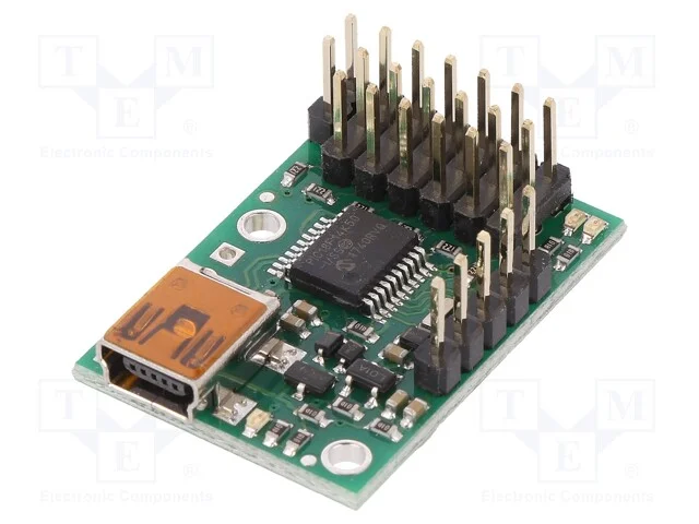 Controlador do servomecanismo, USB-UART, Ch: 6, 2.