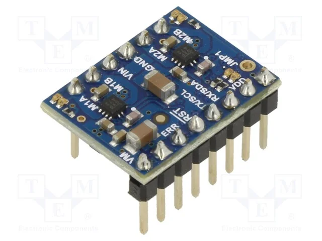 Controlador do motor DC, Motoron, I2C, Uent mot: .