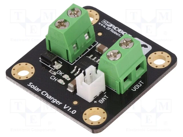 M&oacute;dulo: Carregador Li-Po/Li-Ion, Carregador Solar, 4,4&divide;6vdc