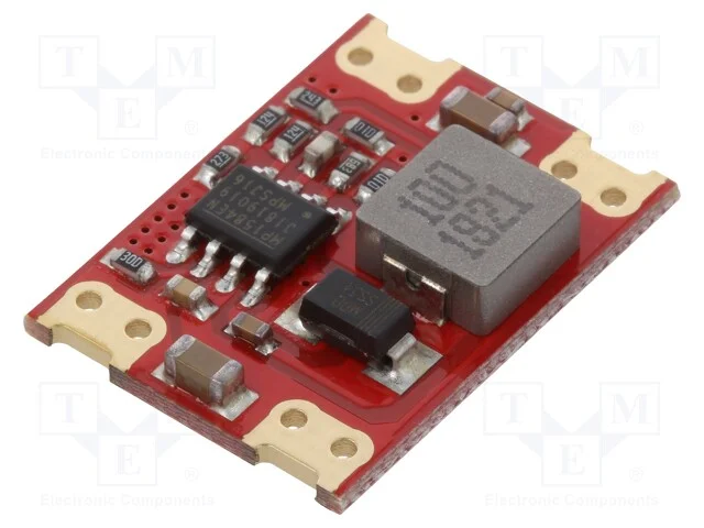 Indutor: Step Down, Usai: 3,3v, Uent: 5,5&divide;28v, 3a, 85&divide;90%, 16,5x22mm