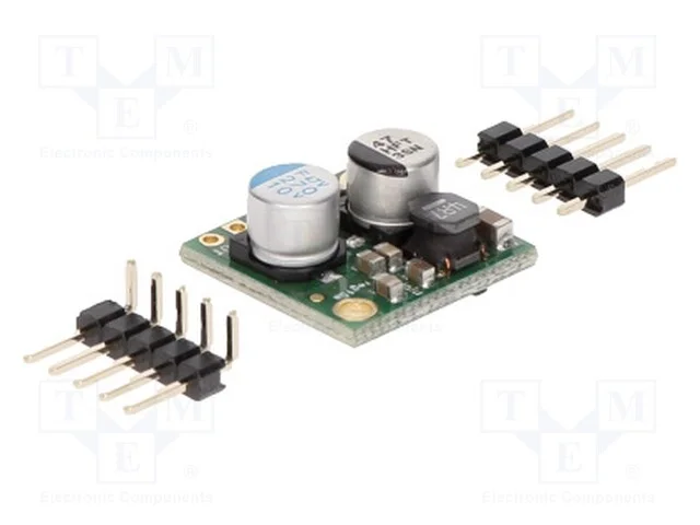 Indutor: step down, Usai: 6V, Uent: 7&divide;38V, 2,5A, .