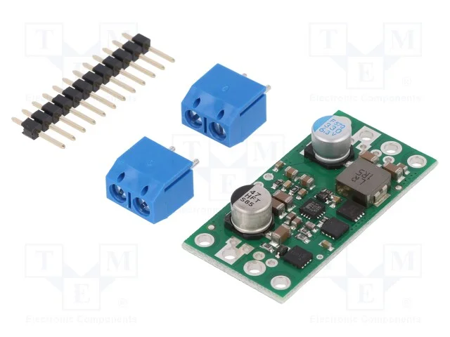Indutor: step down, Usai: 5V, Uent: 5&divide;38V, 9A, 80.
