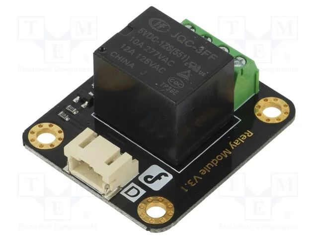 M&oacute;dulo: Rel&eacute;, Ch: 1, 5vdc, Max.150vac, 15a, Ucom: Max.24vdc, Ttl