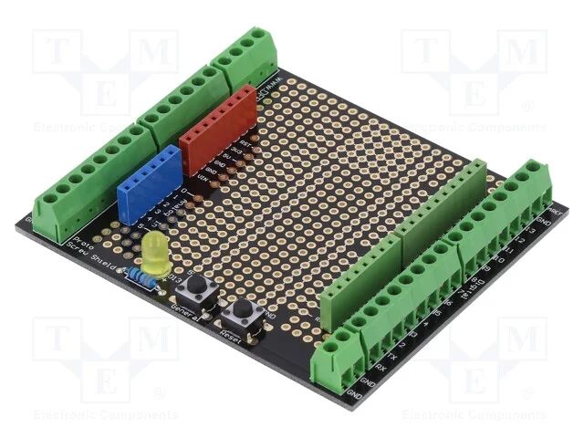 M&oacute;dulo: shield, prot&oacute;tipo, Arduino, Fun&ccedil;&otilde;es adici.