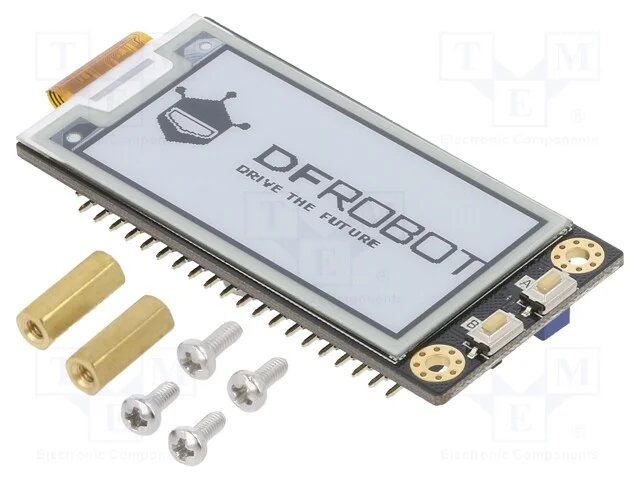 Monitor: e-papel, SPI, 66,5x31mm, 3,3VDC, Defini&ccedil;.