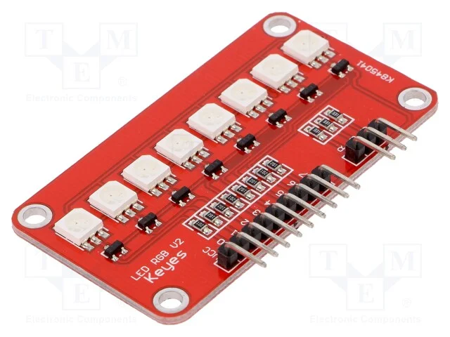 M&oacute;dulo: Led, 5vdc, Num.D&iacute;odos: 8, Ch: 8, Cor: Rgb, 5050