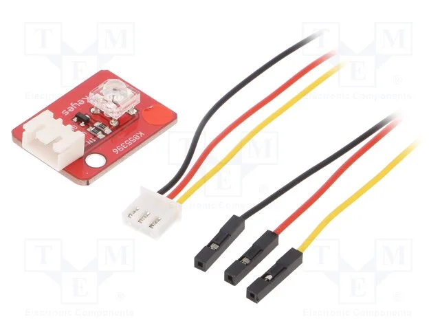 M&oacute;dulo: Led, 2&divide;2,5vdc, Dim: 31x21mm, Arduino, Led: 5mm