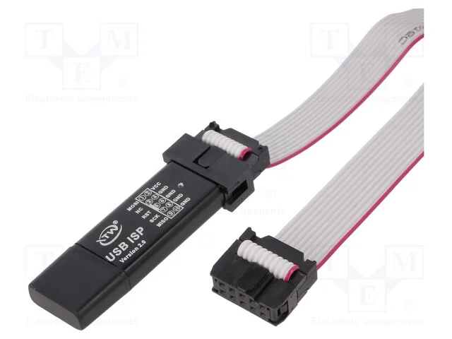 Sist.compat: AVR, M&oacute;dulo: programador, ISP,USB