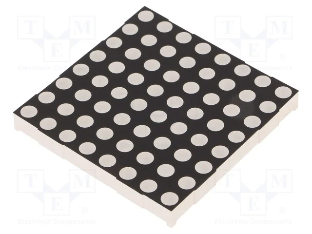 M&oacute;dulo: mostrador, 3VDC, 60x60mm, vermelho, Defin.