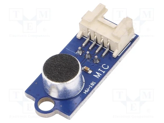 M&oacute;dulo: audio, detector de som, anal&oacute;gico, 4,5&divide;5,.