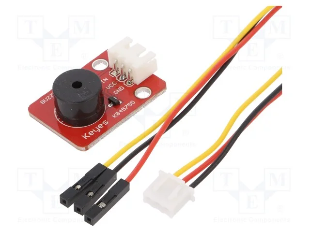 M&oacute;dulo: audio, sinalizador sonoro, 4,5&divide;5,5VDC