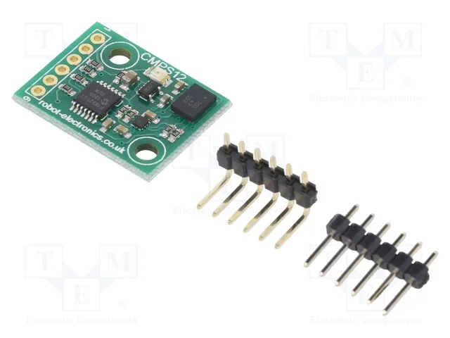 Sensor: Loca&ccedil;&atilde;o, B&uacute;ssola Digital, 3,3&divide;5vdc, I2c, Bmx160, +2000/S