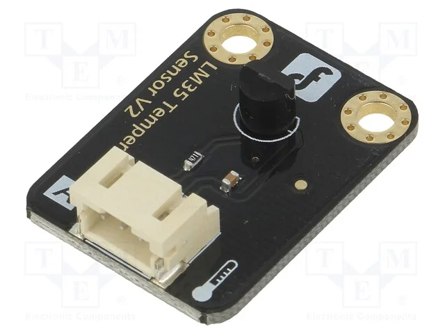 Sensor: Temperatura, Anal&oacute;gico, 5vdc, Ic: Lm35, Gravity, Ch: 1