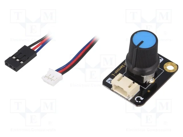 Sensor: rota&ccedil;&atilde;o, potenci&oacute;metro, anal&oacute;gico, 5VDC, .