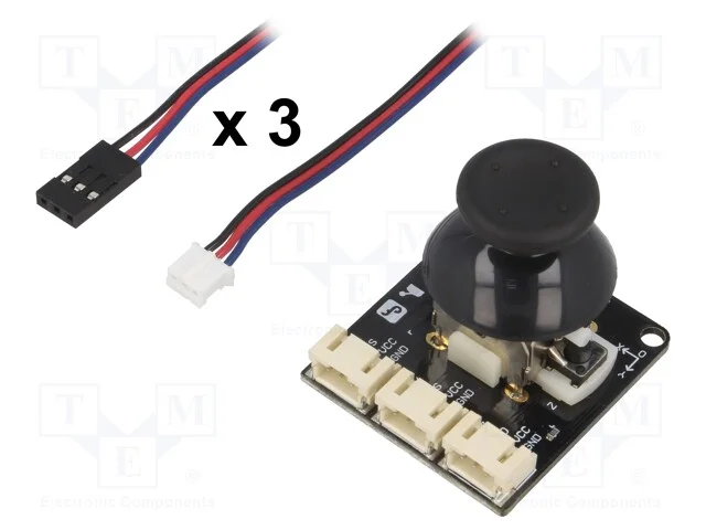 Sensor: t&aacute;til, joystick, anal&oacute;gico, 3,3&divide;5VDC, Ch:.