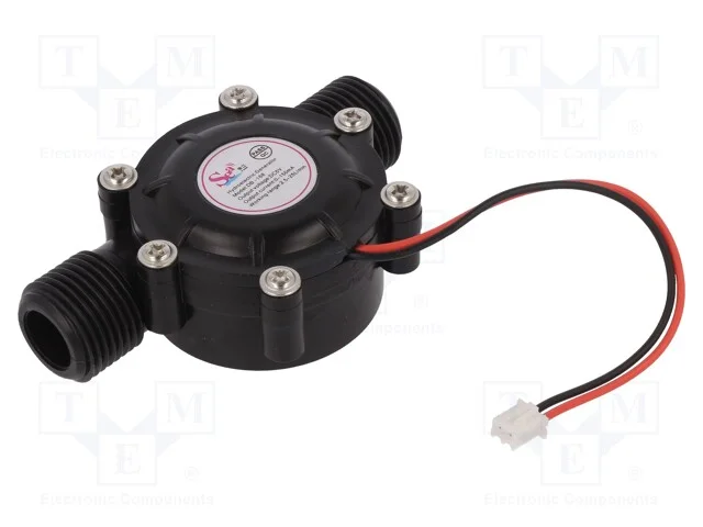 Motor: Gerador de Turbina, 5v, 0&divide;0,15a, 0&divide;1mpa, 80c, 20l/Min