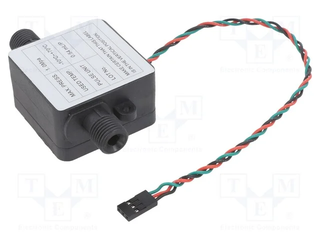 Sensor: Fluxo, 3,5&divide;24vdc, Sinal de Sa&iacute;da: Sinal de Pulso Npn