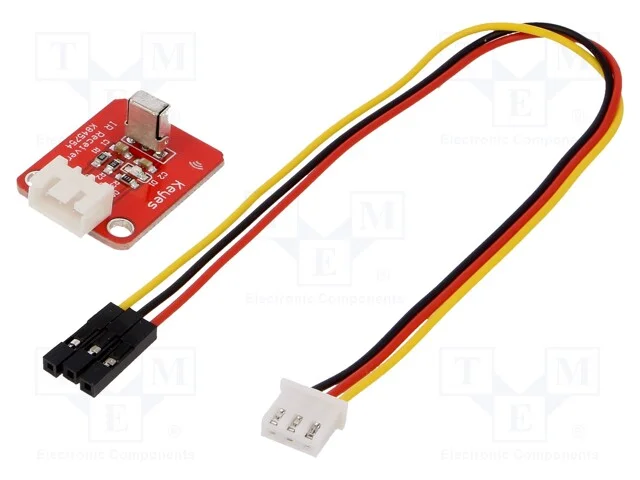 Sensor: infravermelho, 28x23x8mm