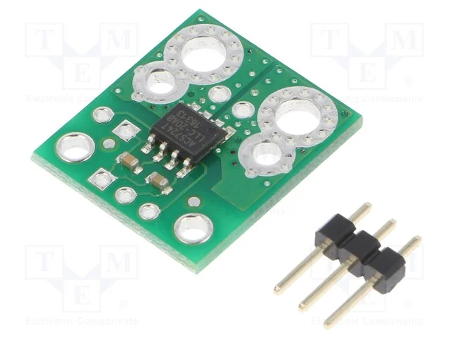 Sensor: corrente, 4,5&divide;5,5VDC, IC: ACS724, 20,3x17.