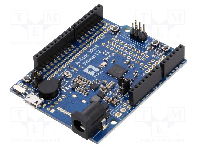 A-Star 32U4 Prime, USB micro, ATMEGA32U4, 2&divide;16VDC.