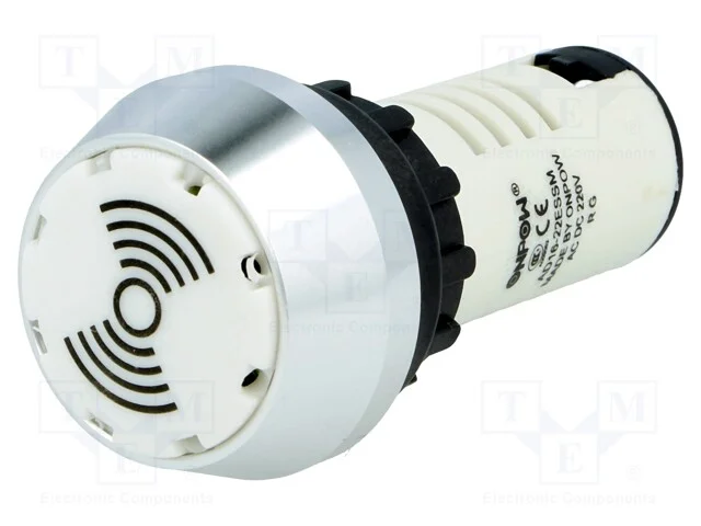 Sinalizador: sonoro, 80dB, Ilum: LED, 230V, IP40,.