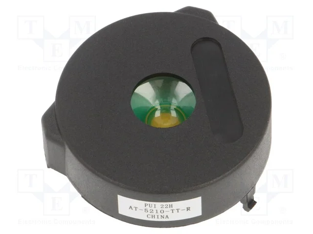 Transdutor de Som: Piezoel&eacute;ctrico, Sem Gerador Exterior, 1khz