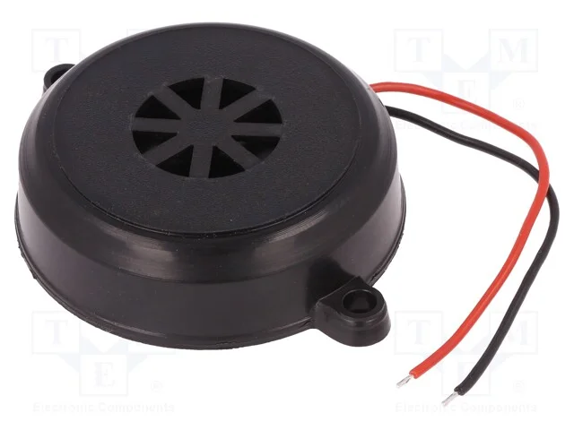 Transdutor de Som: Sinalizador Piezoel&eacute;trico, 12&divide;24vdc, 80&divide;90db