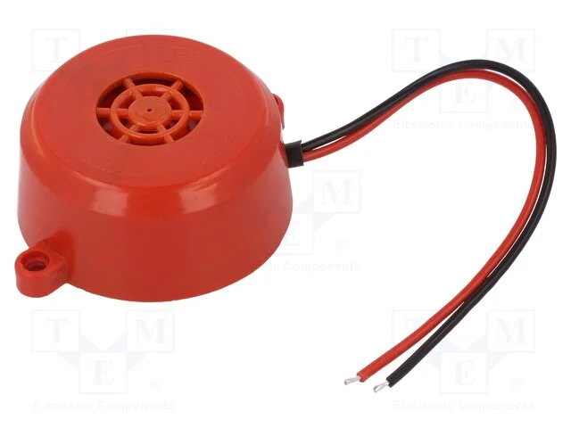 Transdutor de Som: Sinalizador Piezoel&eacute;trico, 12&divide;24vdc