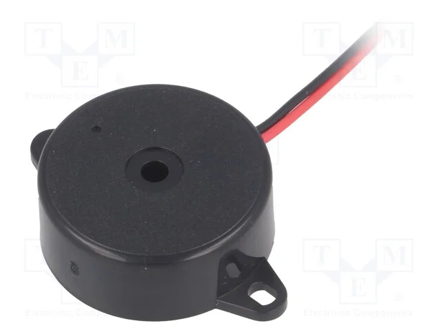 Transdutor de Som: Sinalizador Piezoel&eacute;trico, 12ma, : 24mm, 3khz