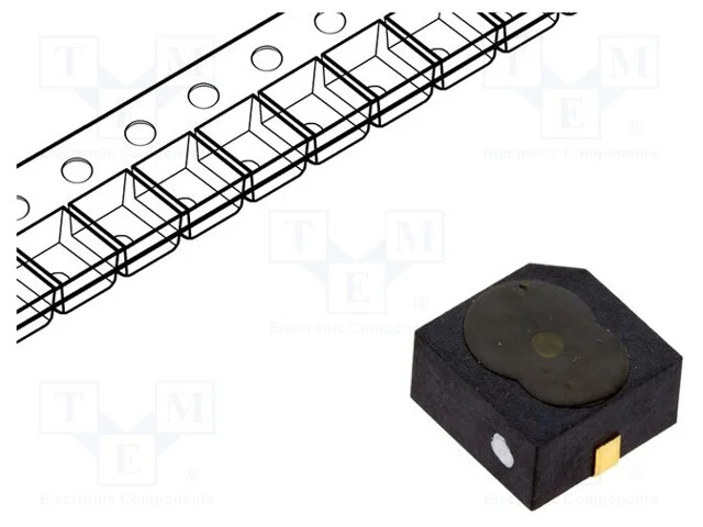 Transdutor de Som: Sinalizador Eletromagn&eacute;tico, Smd, 30ma, 2&divide;5v