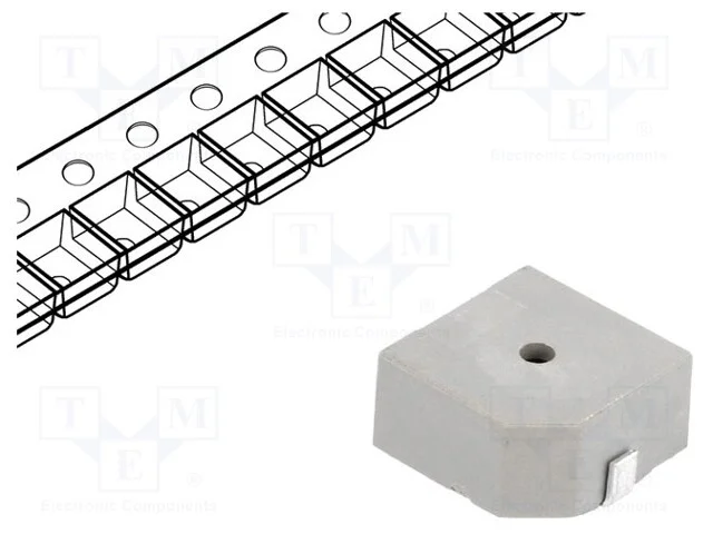 Transdutor de Som: Sinalizador Eletromagn&eacute;tico, Smd, 2400hz