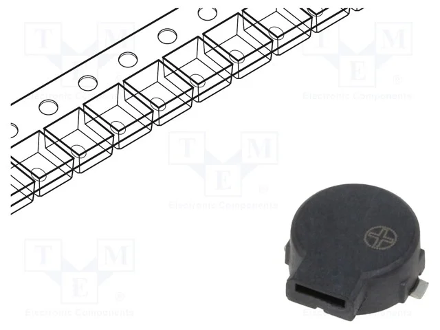 Transdutor de Som: Sinalizador Eletromagn&eacute;tico, Smd, 2700hz