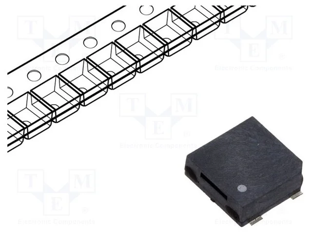 Transdutor de Som: Sinalizador Eletromagn&eacute;tico, Smd, 2700hz