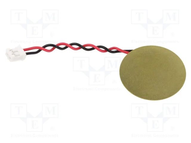Transdutor de Som: Piezoel&eacute;ctrico, Sem Gerador Exterior, : 27mm