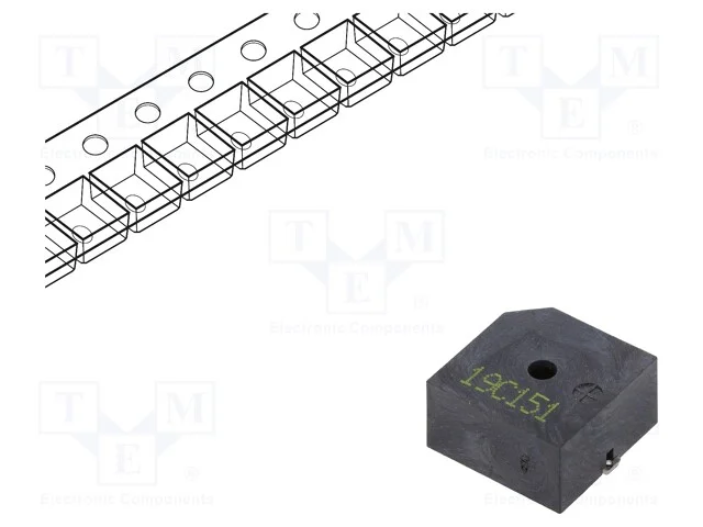Transdutor de Som: Piezoel&eacute;ctrico, com Gerador Externo, 5v
