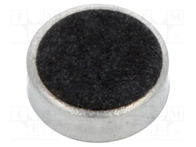Microfone, 6x2,2mm, 0,5mA, 2&divide;10V, SNR: 55dB, Sens.