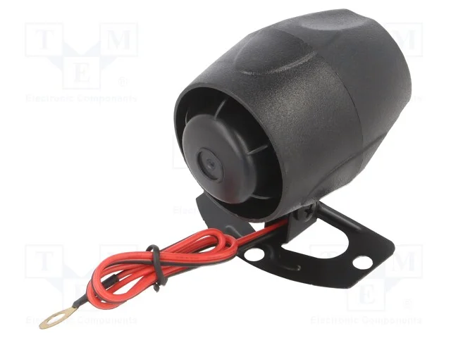Transdutor de Som: Sirena, -40&divide;85c, Utrabalho: 9&divide;16vdc, 20w, 8o