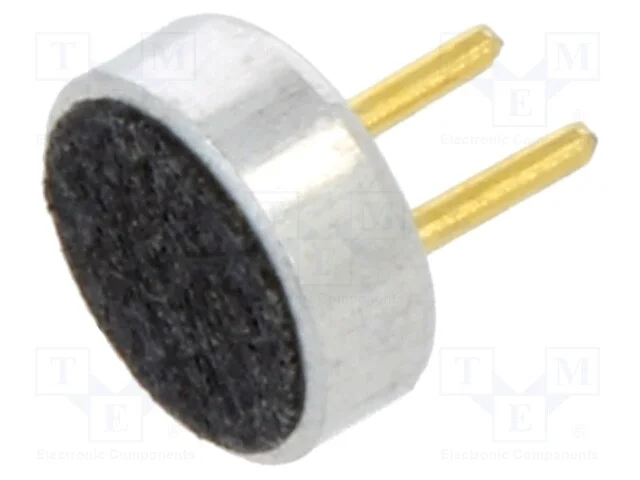 Microfone, Dim.Ext: 4x1,5mm, 2,2ko, 0,5ma, 2&divide;10v, Snr: 60db