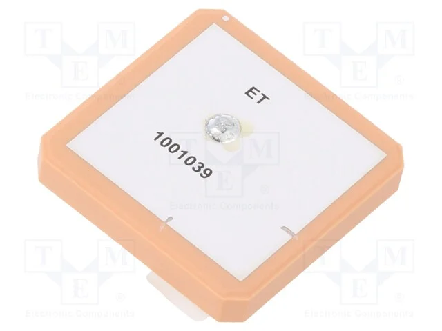 Antena, GPS, 5,3dBi, 25x25x4,5mm, 1,575GHz