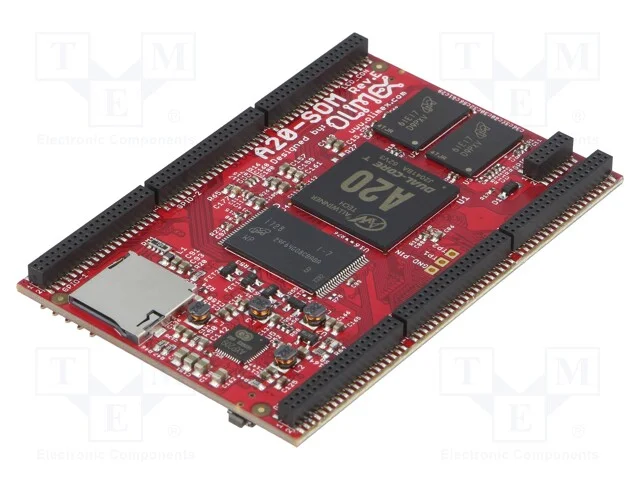 M&oacute;dulo: Som, Arm A20 Dual-Core, 81,2x55,8mm, Ddr3, Interface: Uart