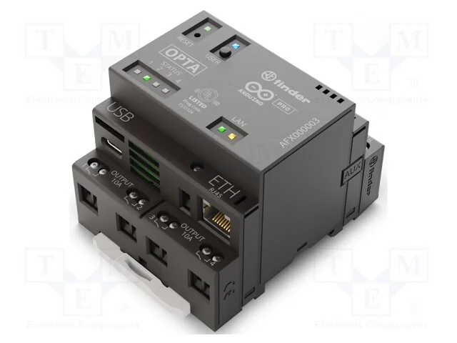 Arduino Pro, controlador program&aacute;vel PLC, 12&divide;24VD.